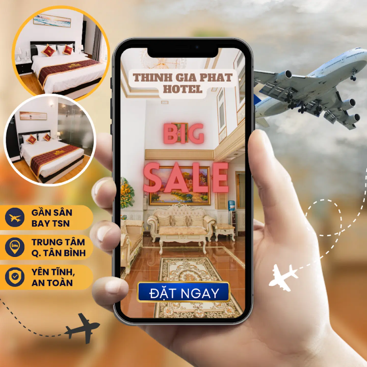 Thinh Gia Phat Hotel Landkarte