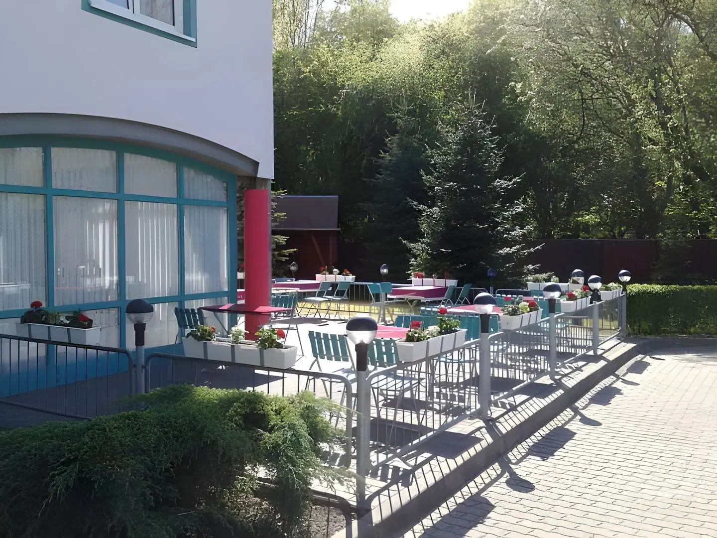 Pommernhotel Terrasse