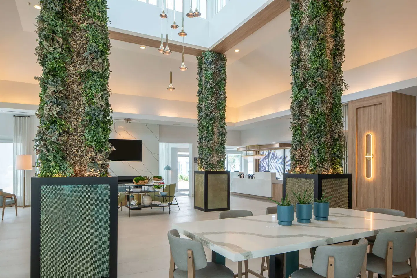 Hilton Garden Inn Orlando Airport Terrasse