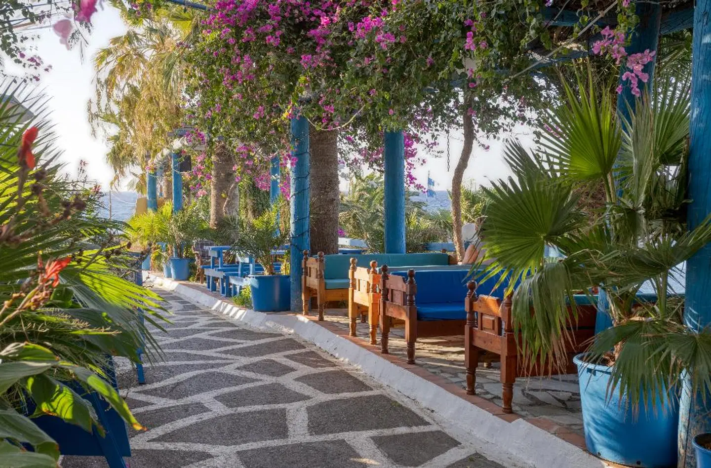 Palm Bay Hotel Terrasse