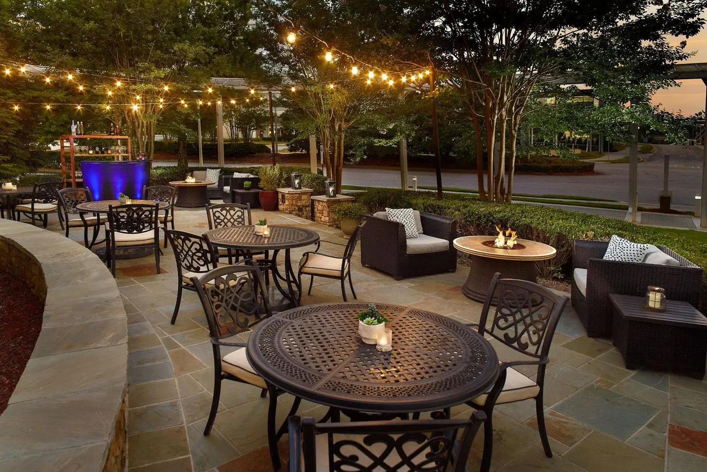 Atlanta Airport Marriott Gateway Terrasse