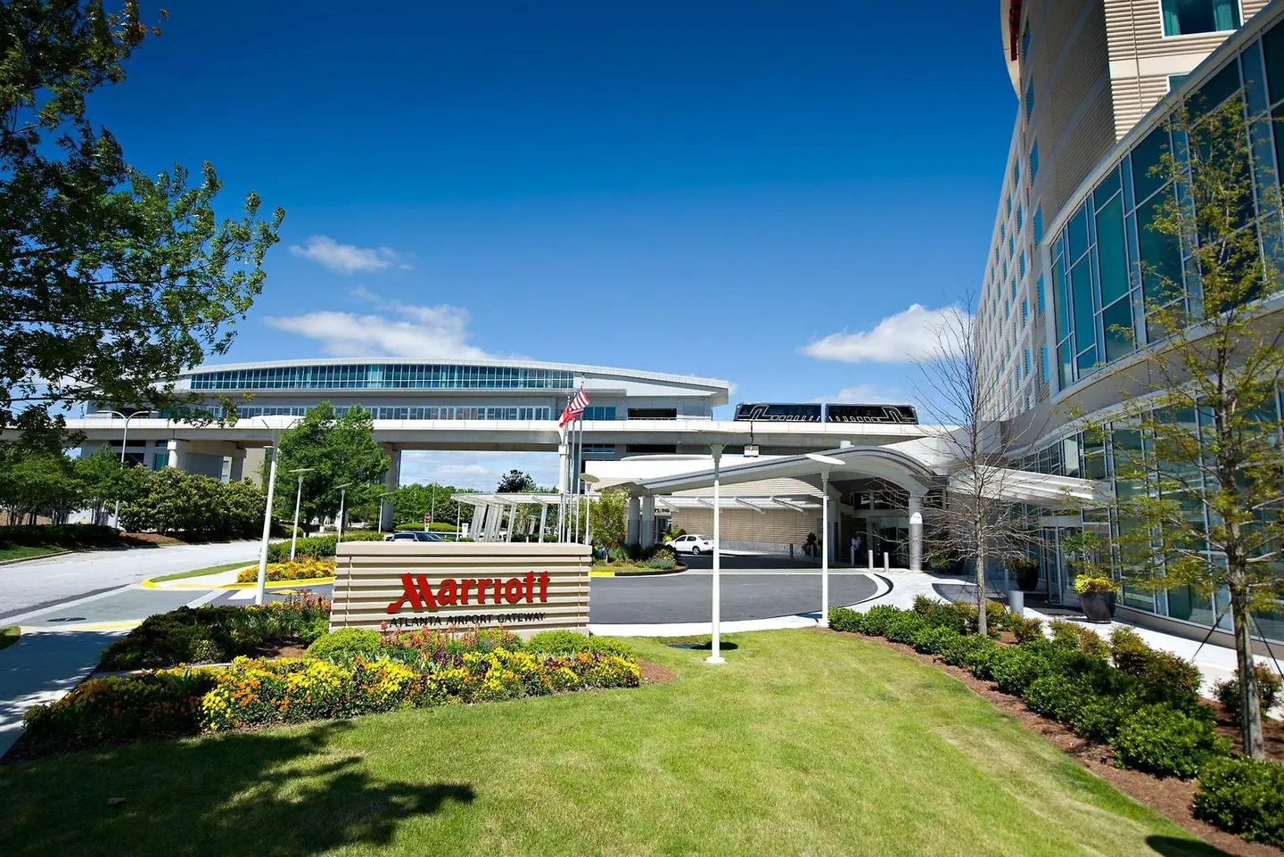 Atlanta Airport Marriott Gateway Garten