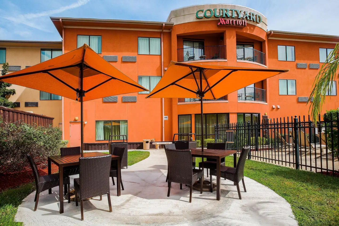 Courtyard by Marriott Corpus Christi Terrasse