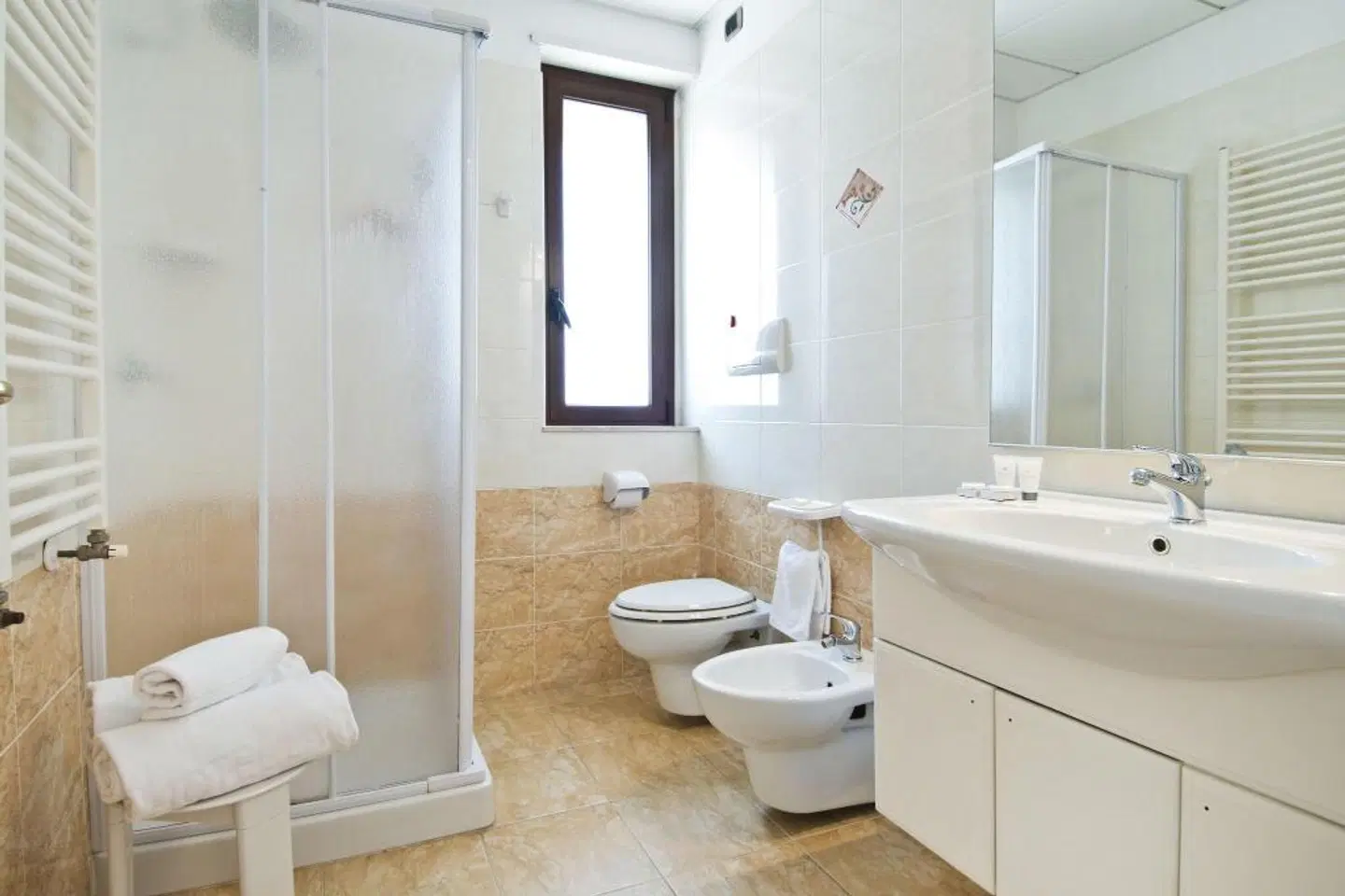 Park Hotel La Grave Badezimmer