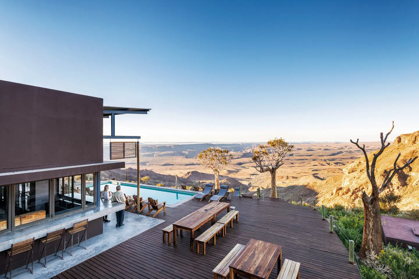 Fish River Lodge Terrasse