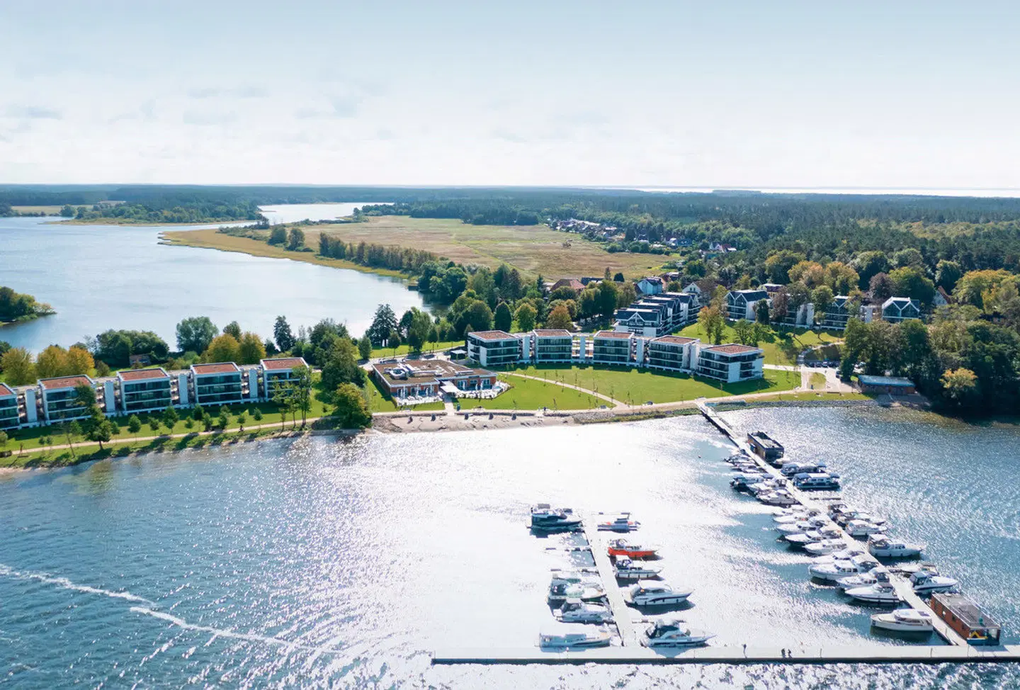 MAREMÜRITZ Yachthafen Resort LANDSCAPE