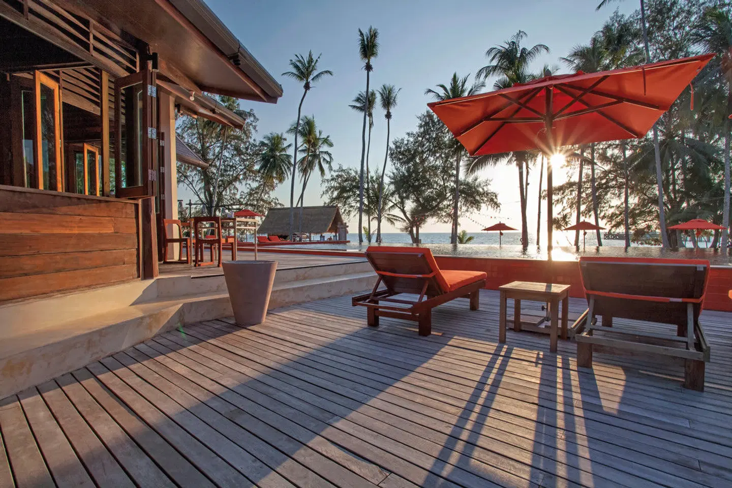 Koh Kood Paradise Beach Terrasse