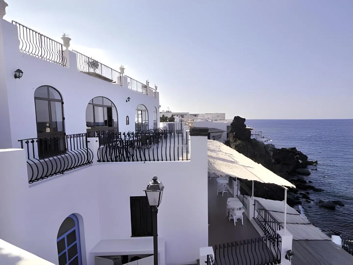 Hotel Villaggio Stromboli Terrasse