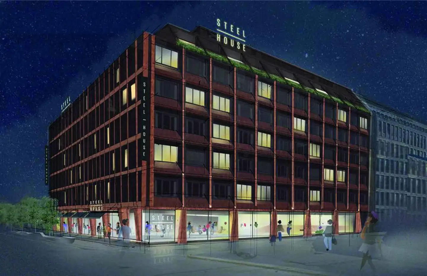 Steel House Copenhagen EXTERIOR