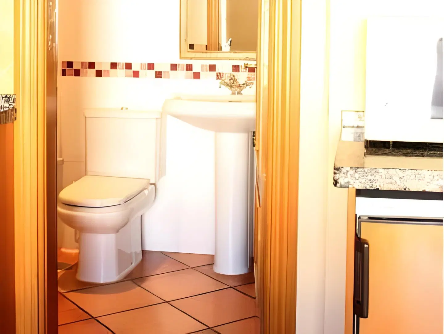 Apartamentos Flores Badezimmer