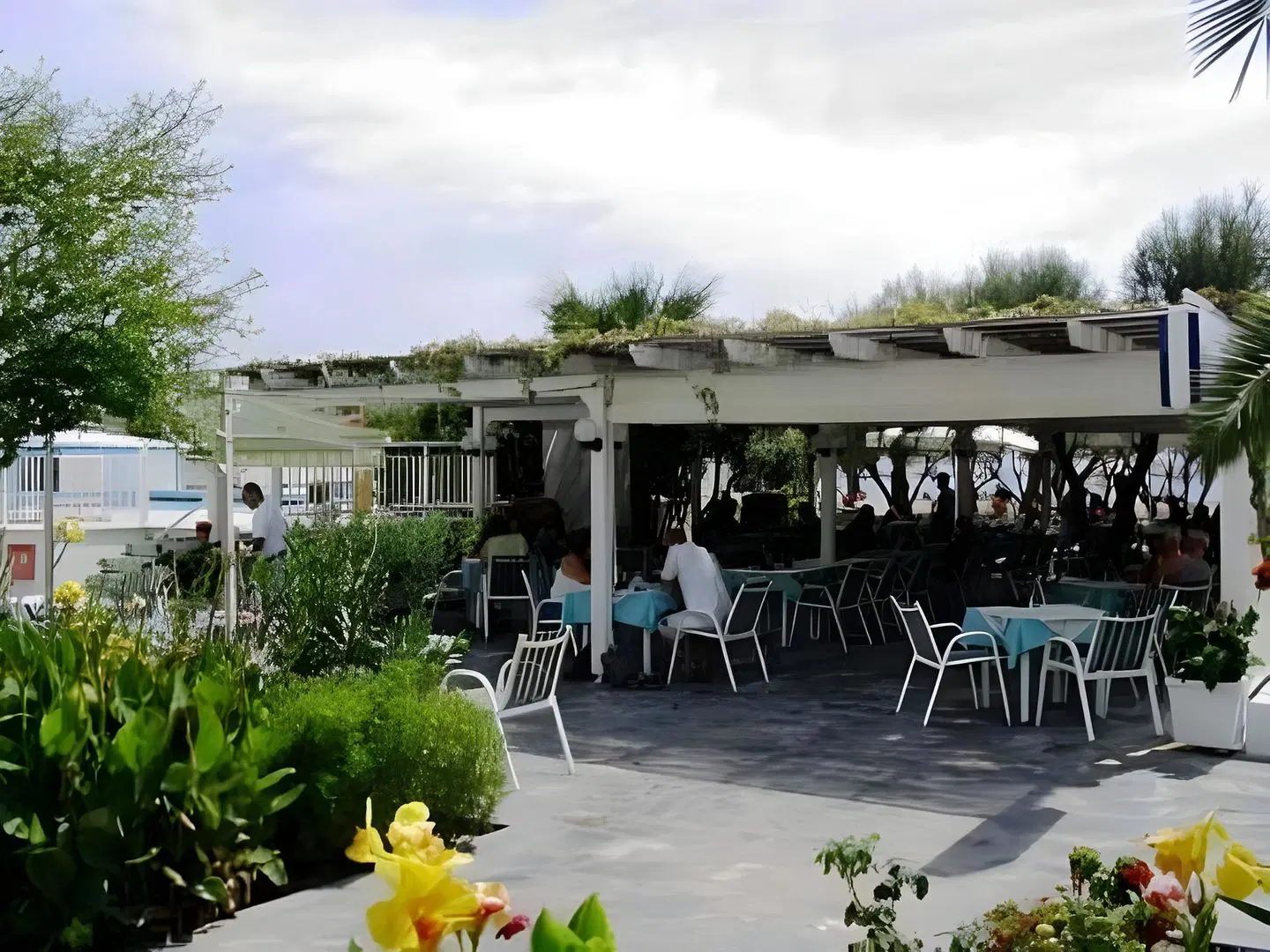 Kouros Sea Sight Hotel Terrasse