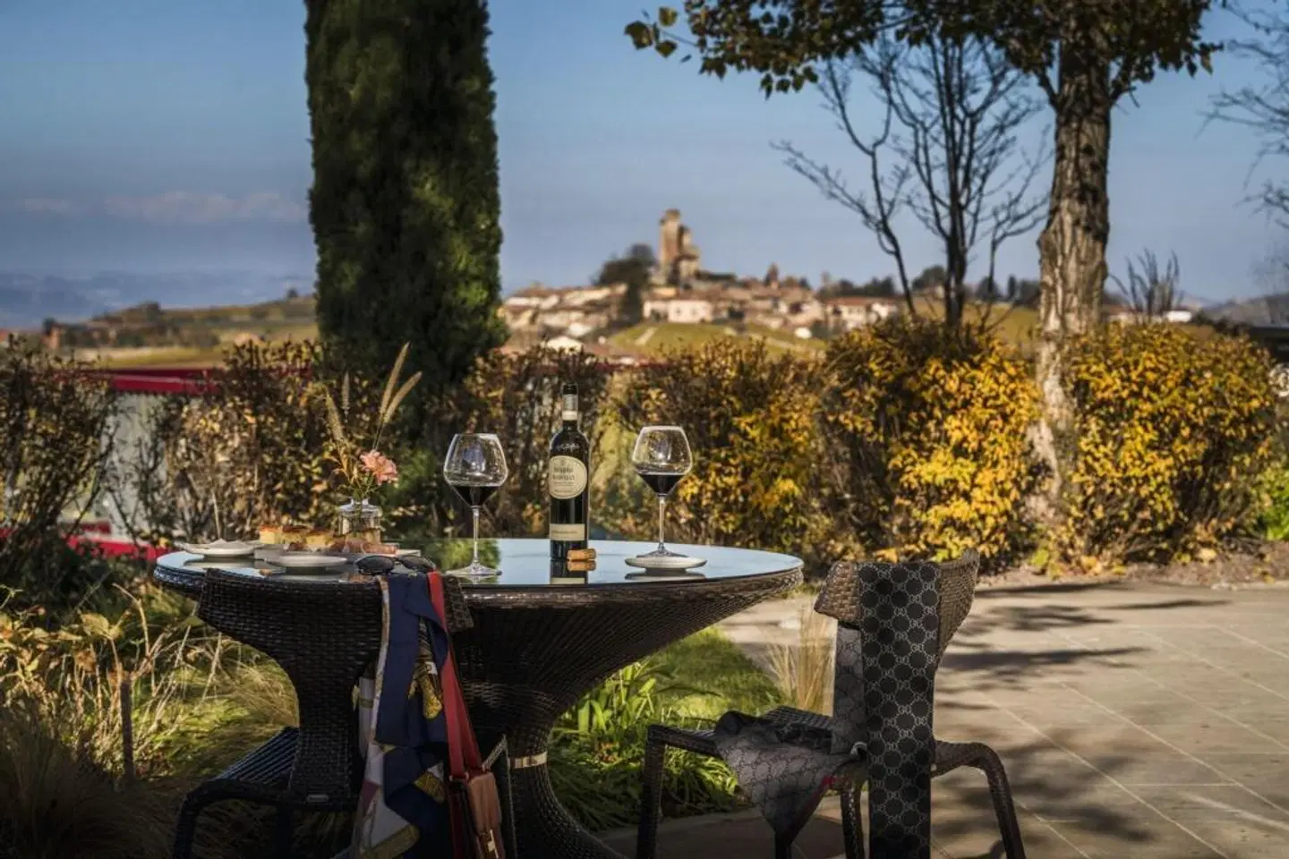 Il Boscareto Resort & Spa Terrasse