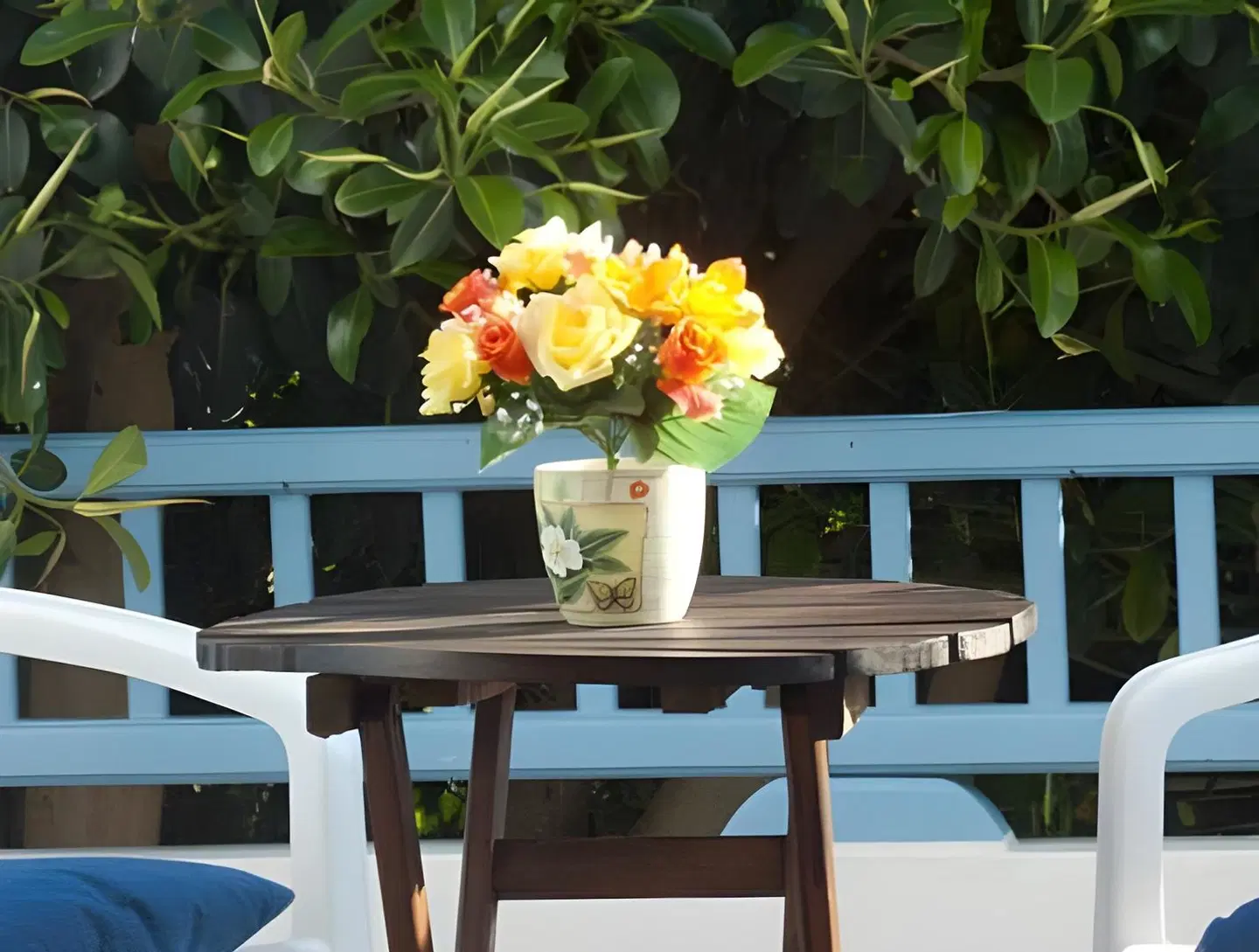 Sourmeli Garden Terrasse