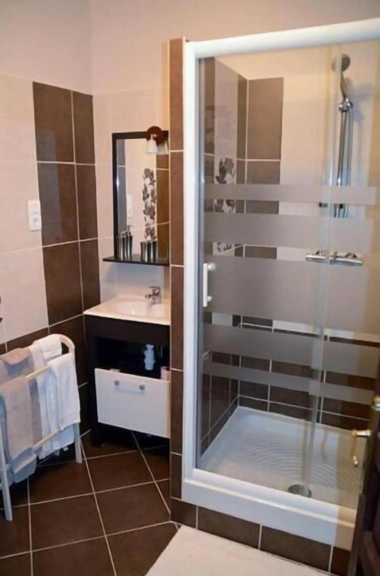 Hôtel Payan Champier Badezimmer