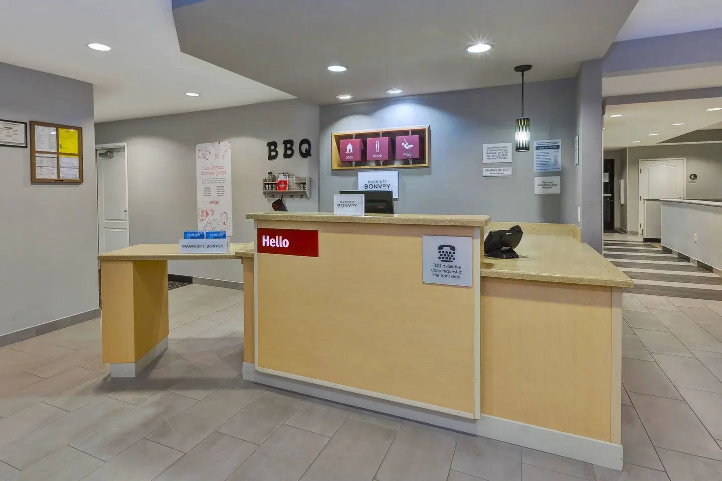 TownePlace Suites by Marriott Nashville Airport LOUNGE_LOBBY