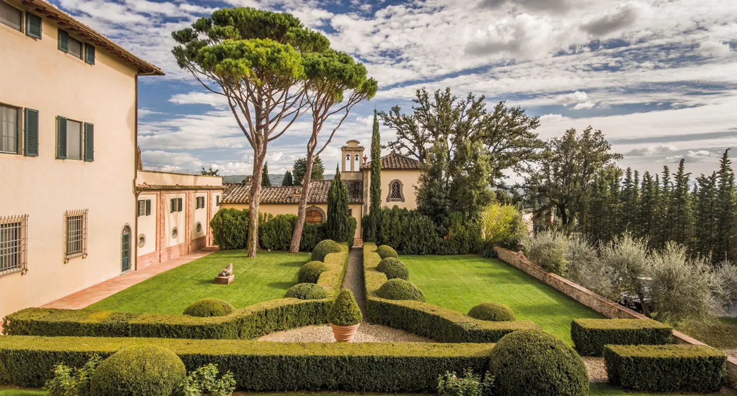 COMO Castello Del Nero Garten