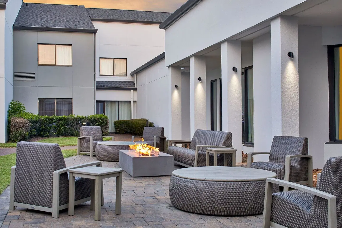 Courtyard by Marriott Memphis Airport Terrasse