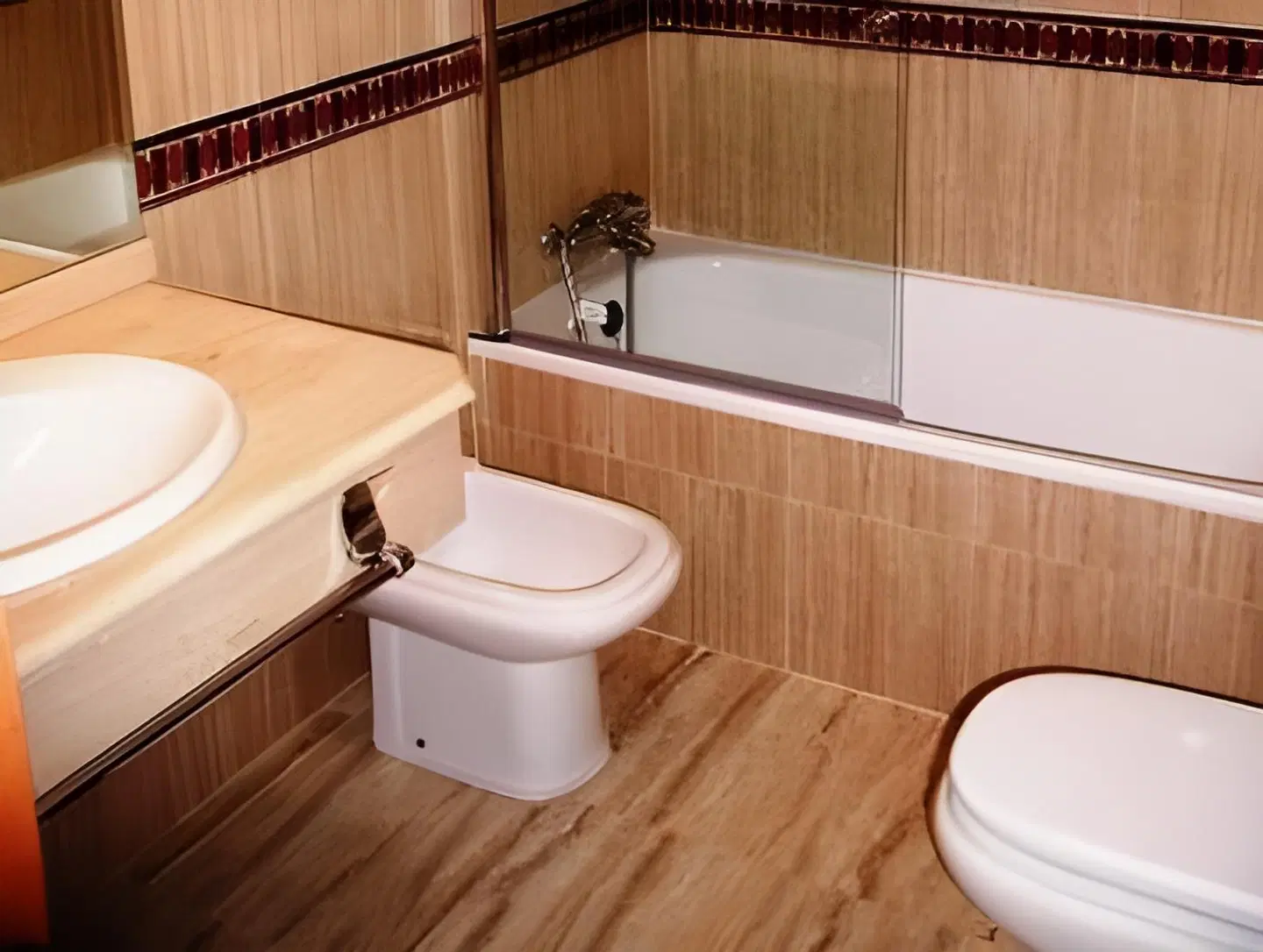 Apartamentos Jimmy Badezimmer