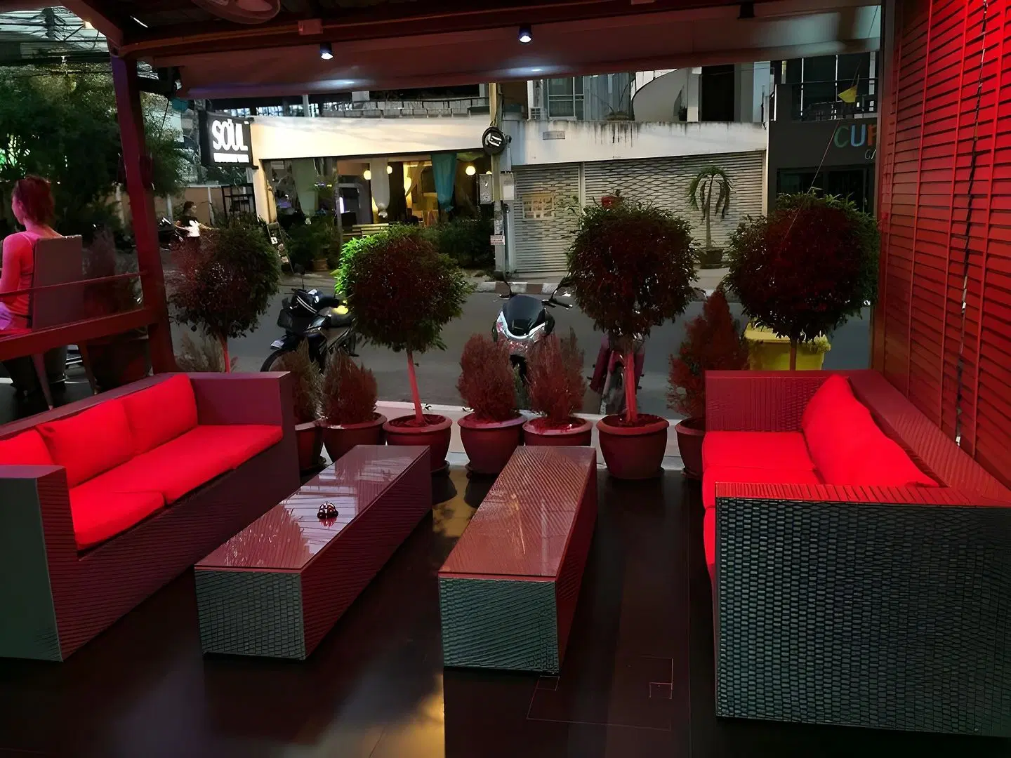 Lotus-Bar Terrasse