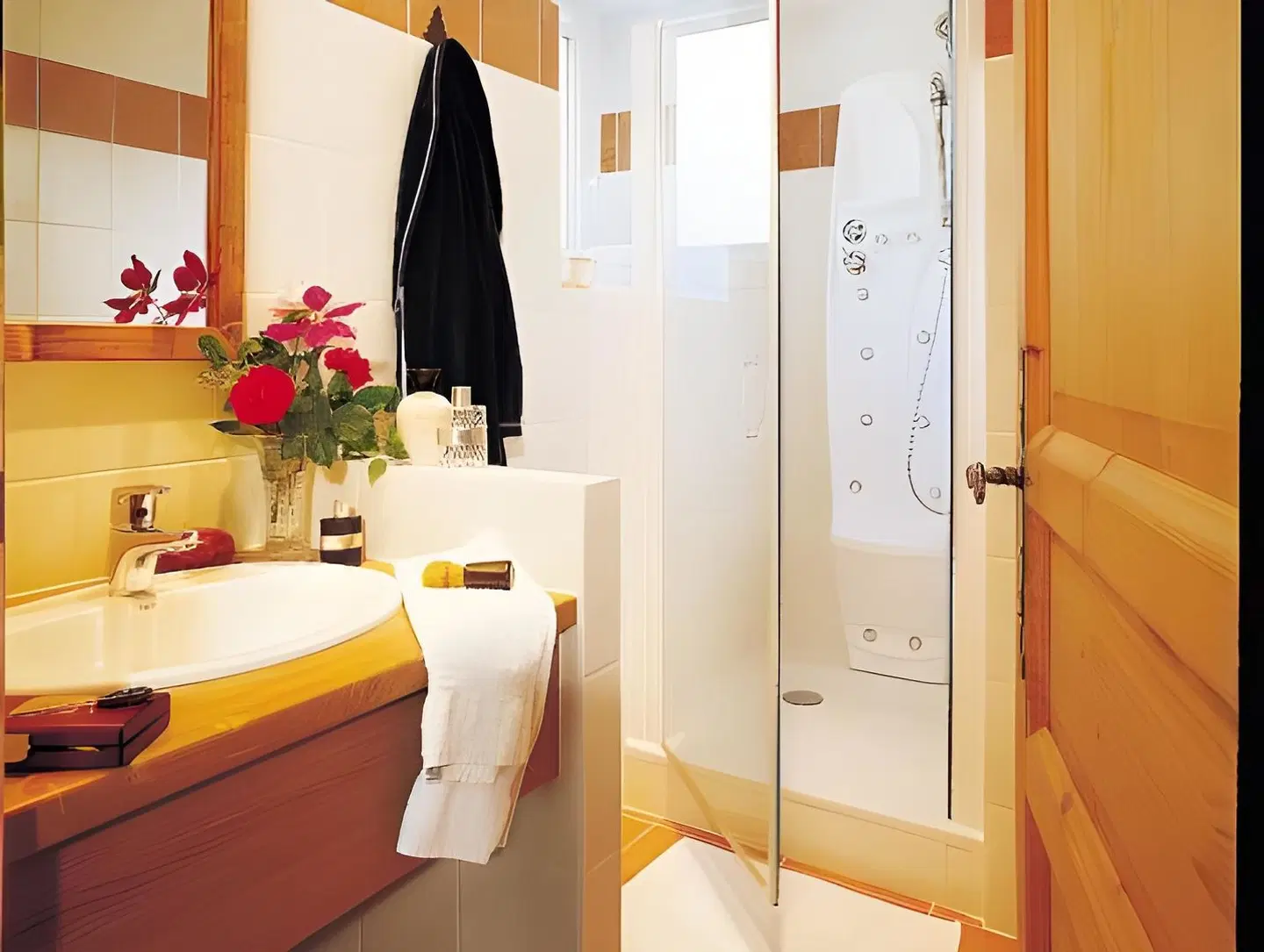 Le Relais Du Mont Blanc Badezimmer