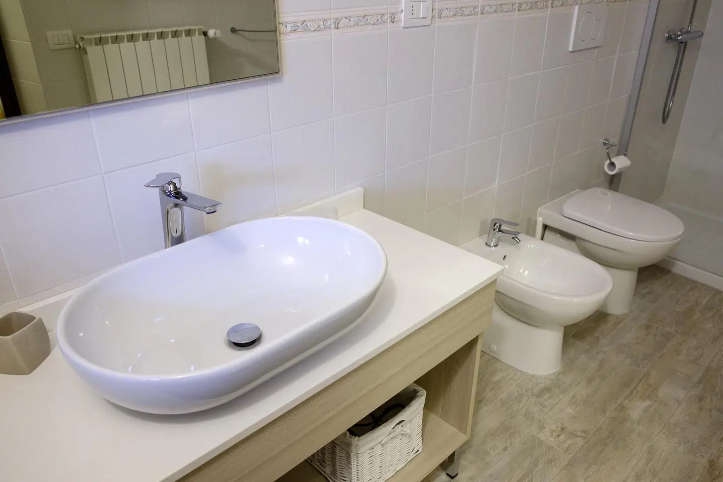 La Botalla Agriturismo Badezimmer