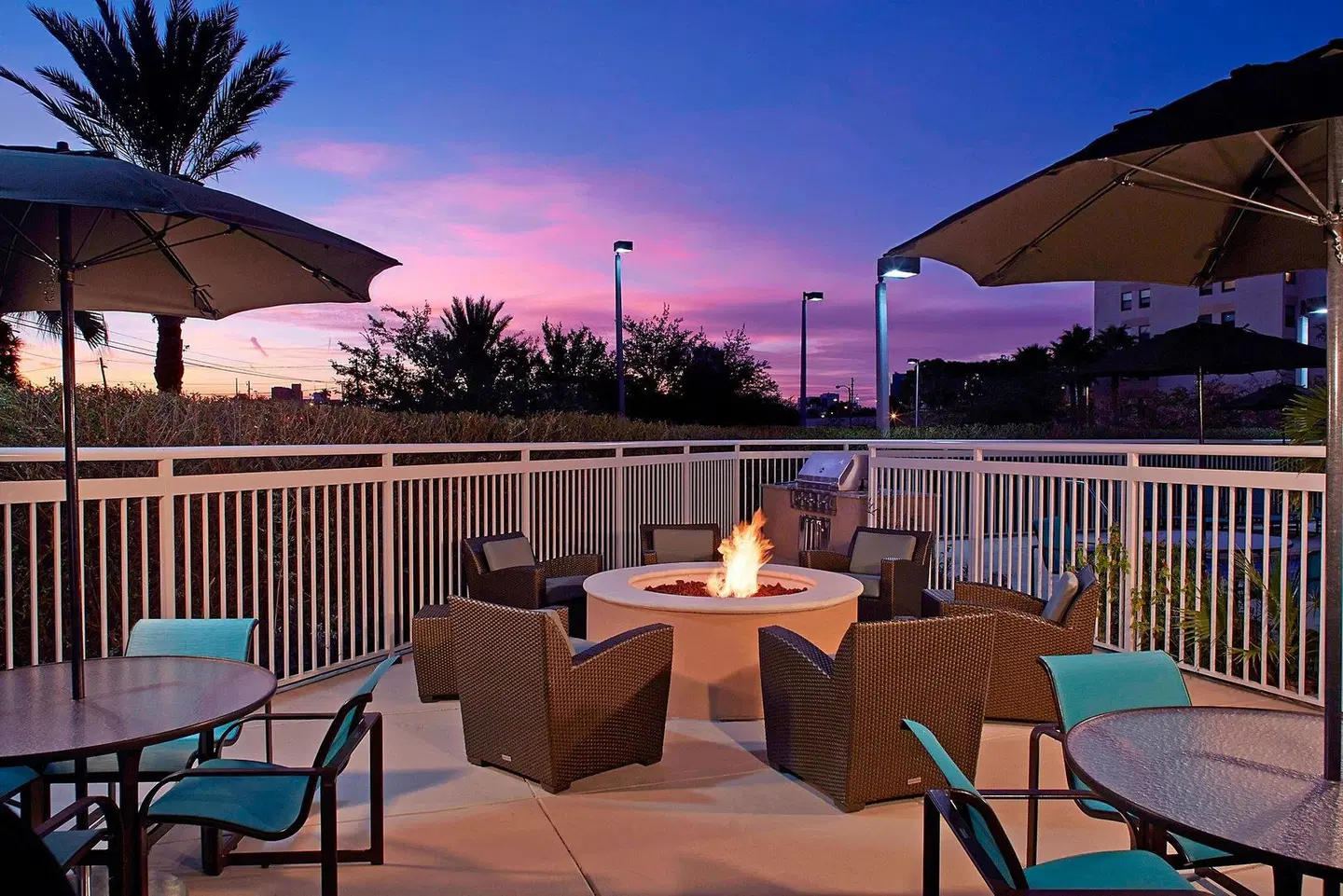 Residence Inn by Marriott Clearwater Downtown Terrasse
