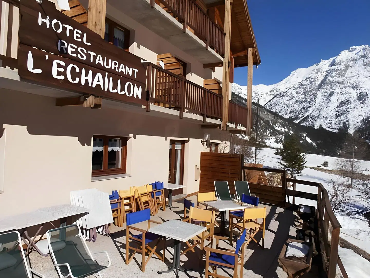 L'Echaillon Terrasse
