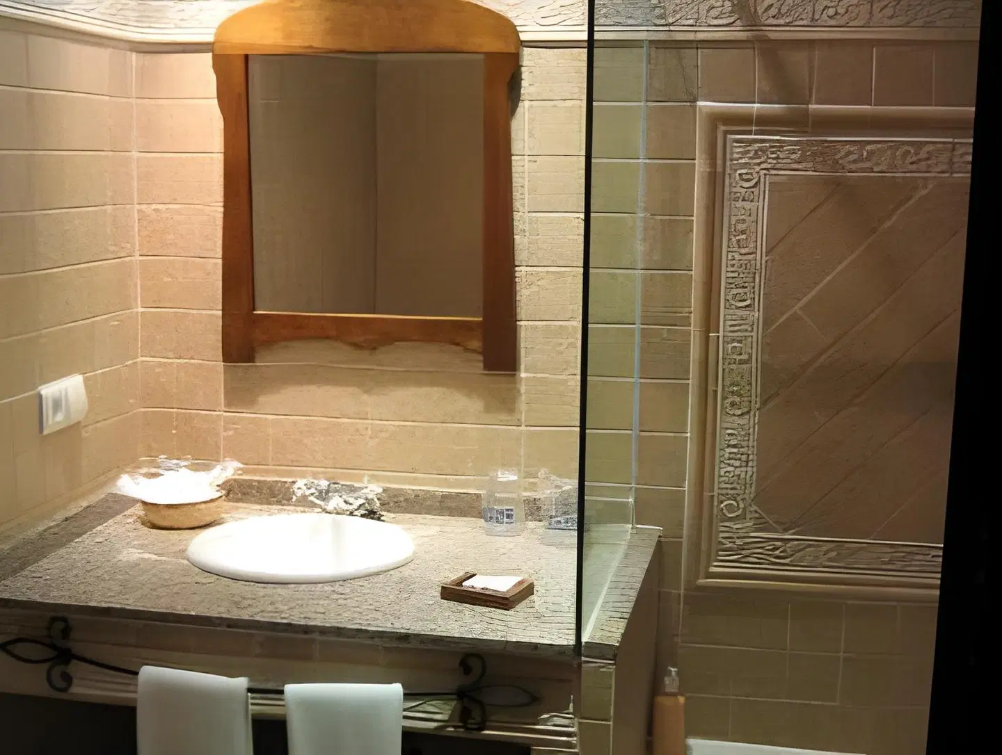 Hostal El Escudo de Mijas Badezimmer
