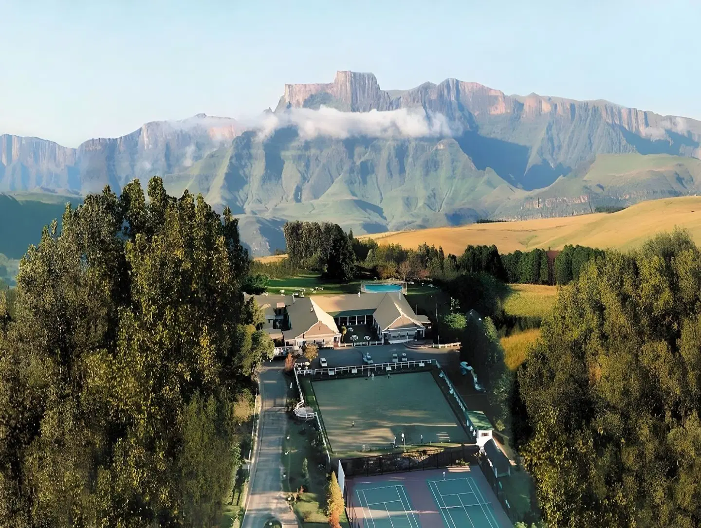 The Nest Drakensberg Mountain Resort Hotel LANDSCAPE