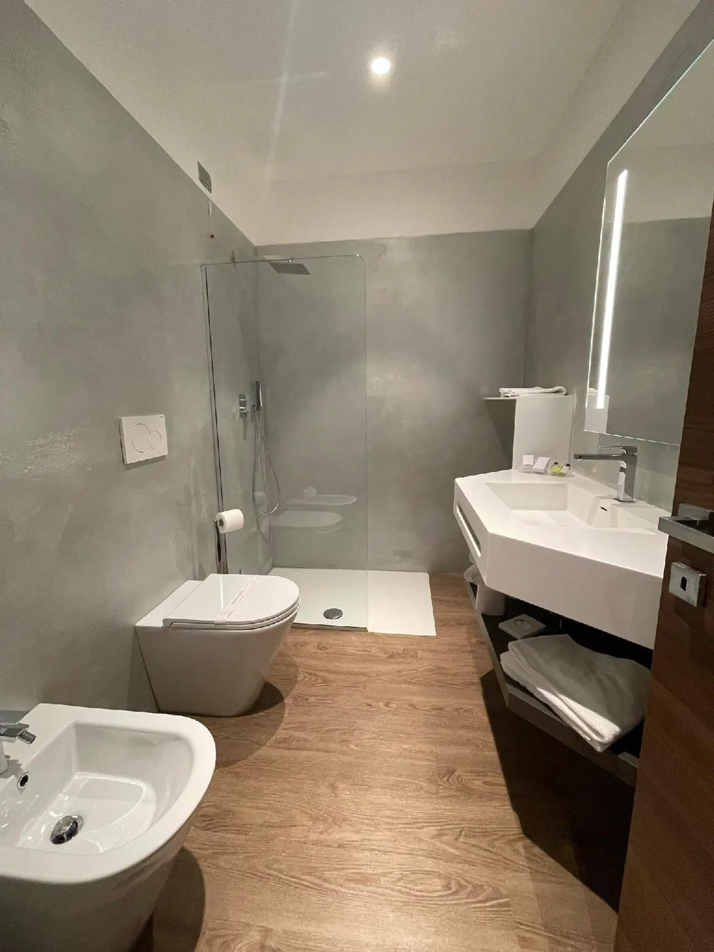 Parco Hotel Sassi Badezimmer