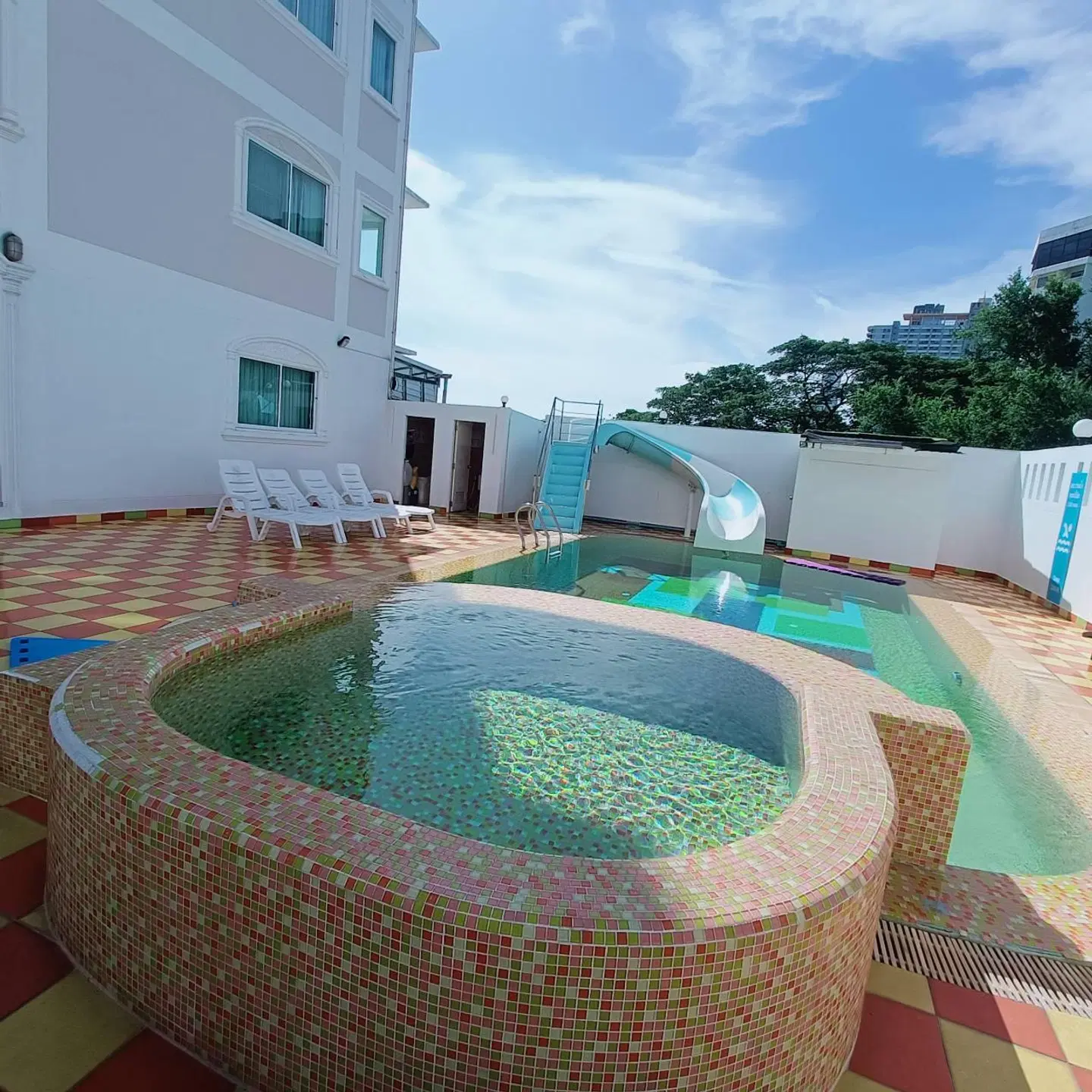 KP Seaview Jomtien Terrasse