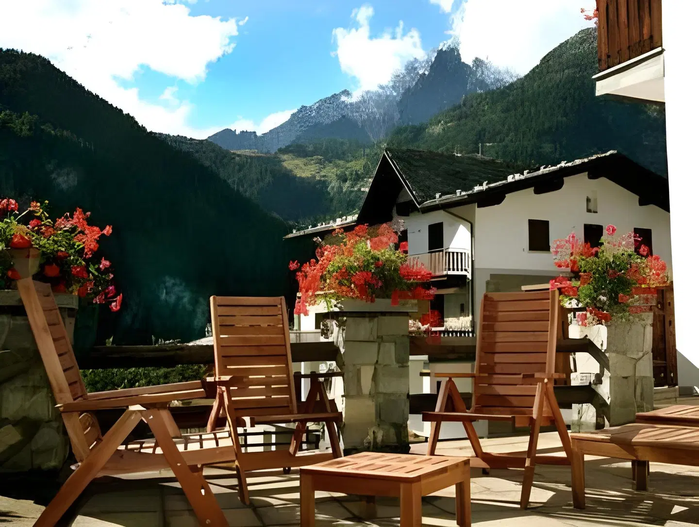 B&B Residence Checrouit Terrasse