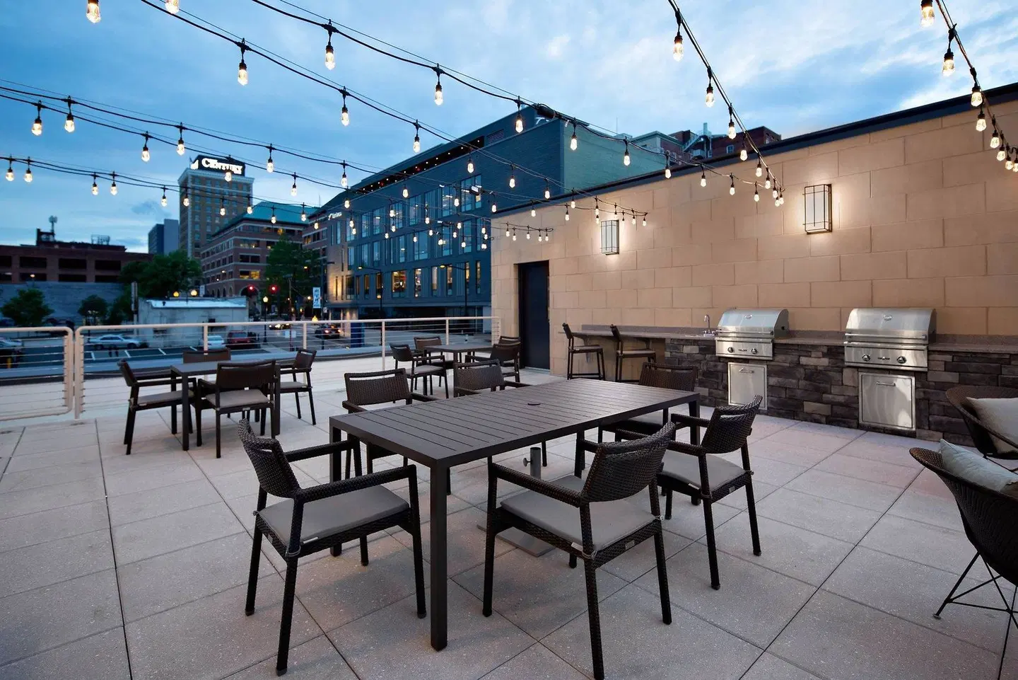 Residence Inn by Marriott Knoxville Downtown Terrasse