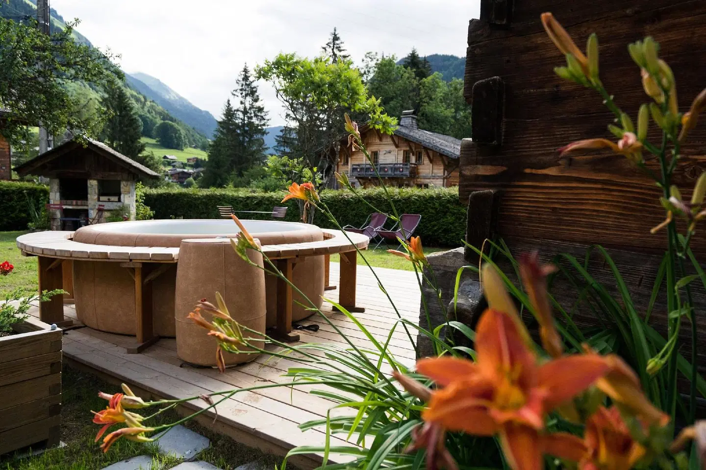 Chalet sur les Monts Morzine Terrasse