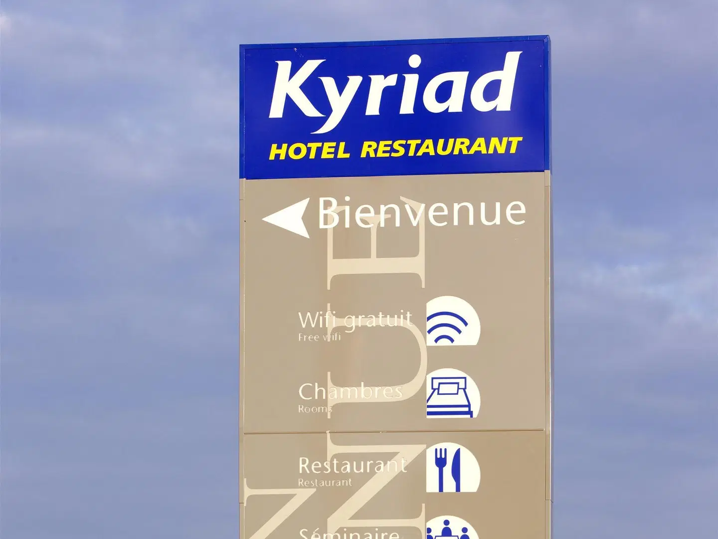 Kyriad Valence Nord Landkarte