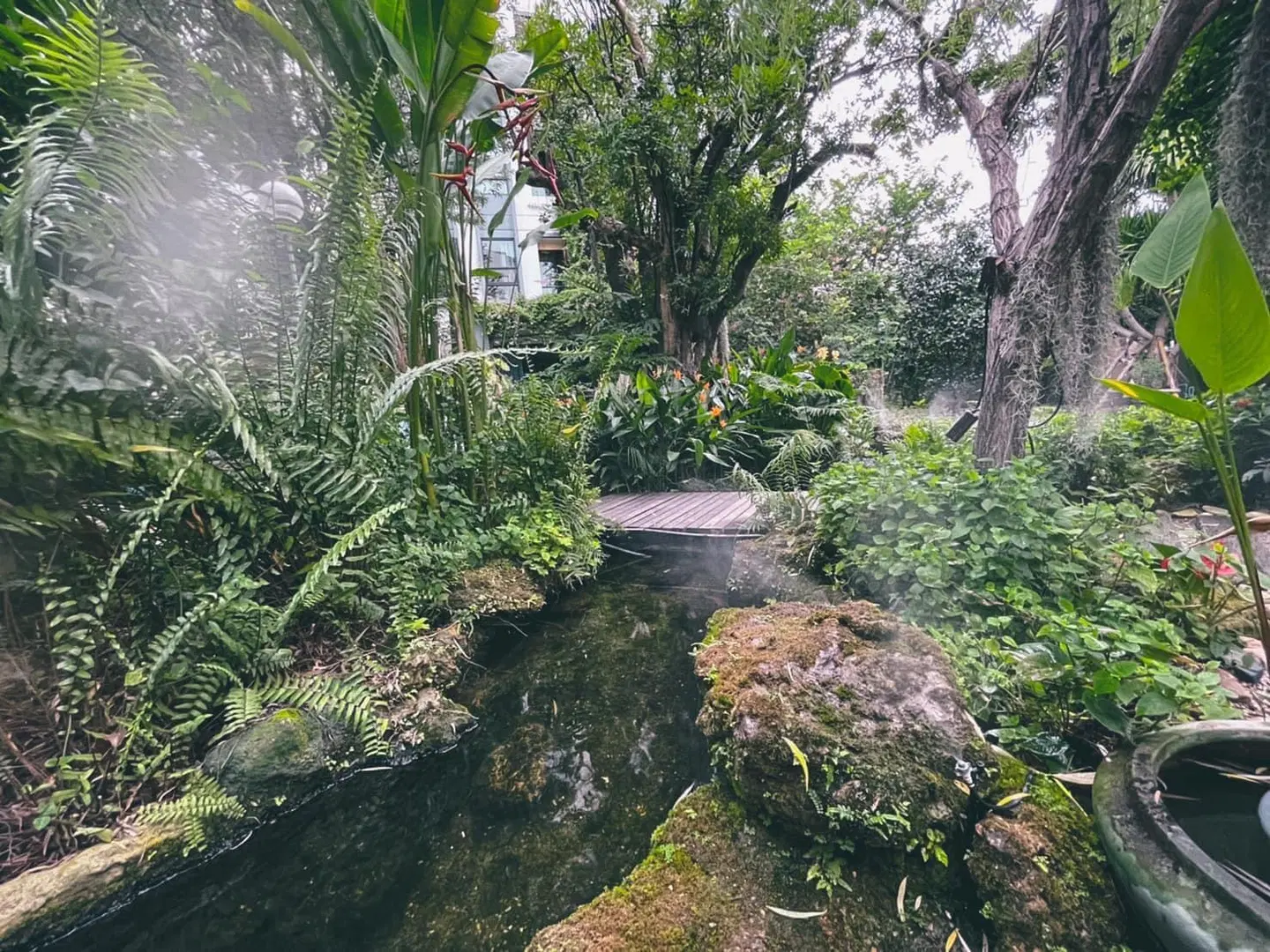 Bangkok Oasis Hotel Garten
