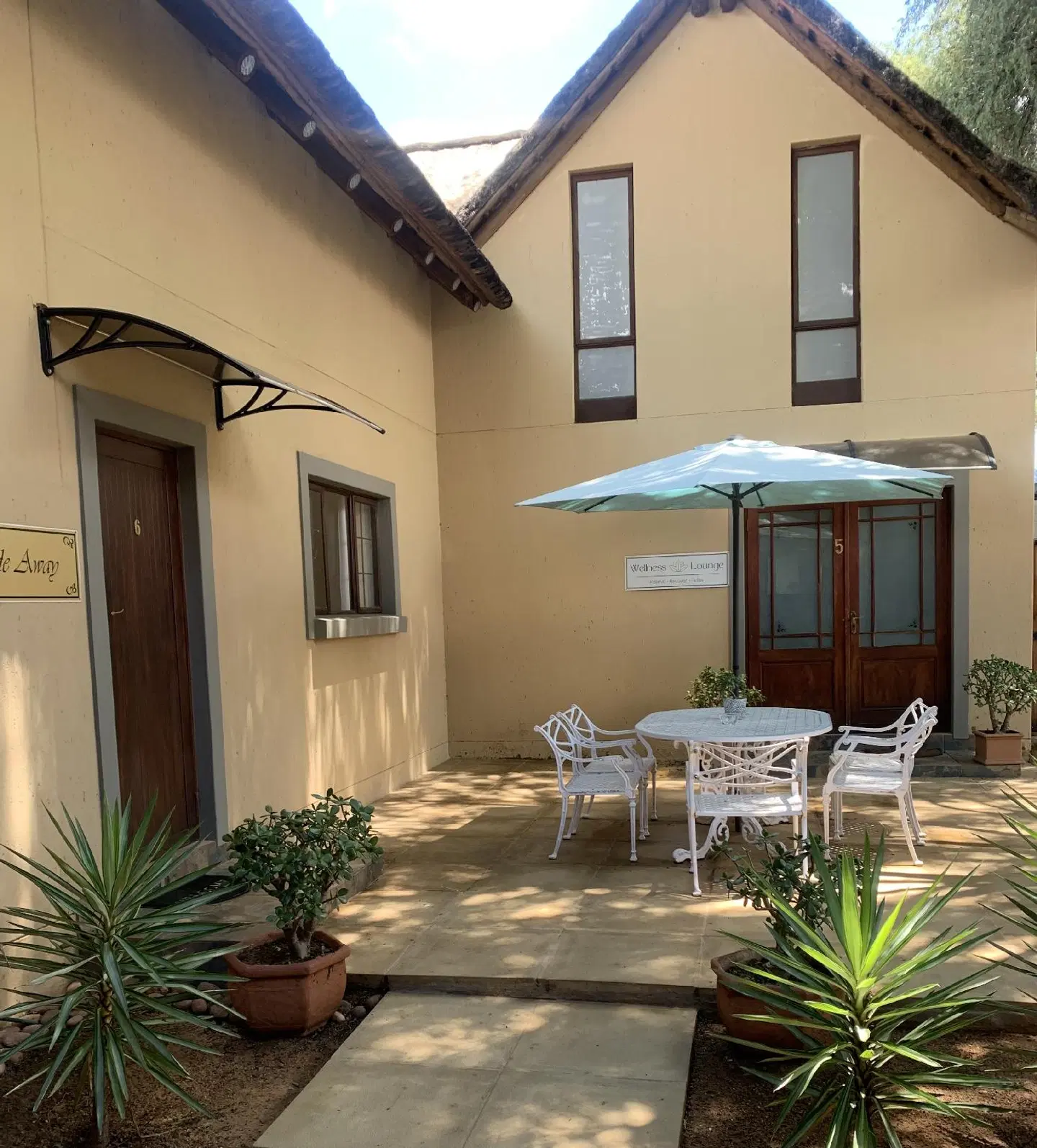 Waterberg INN Terrasse