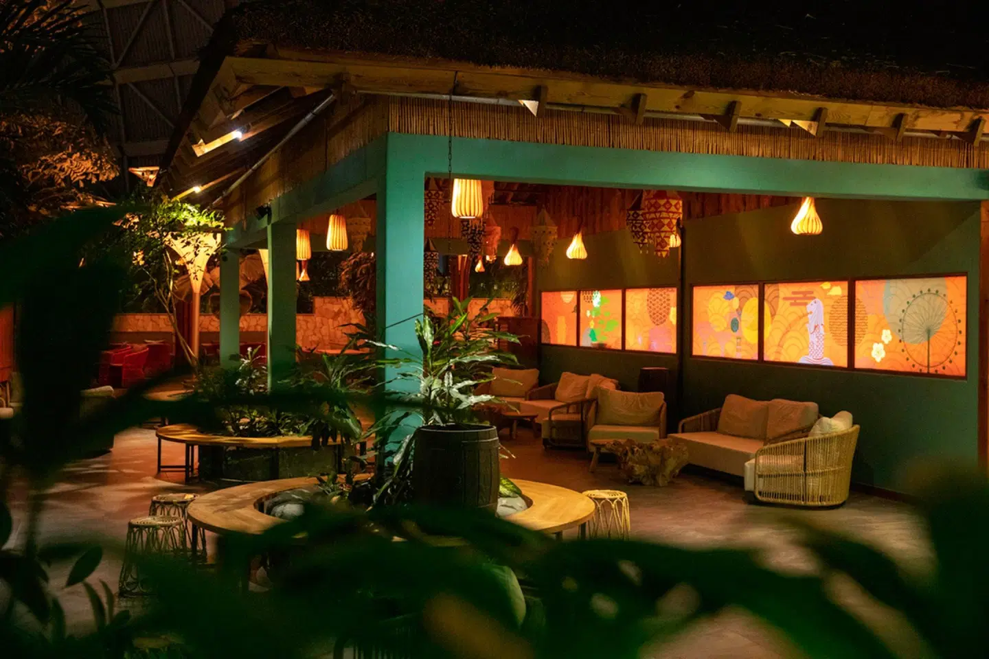 Tropical Islands Resort-Safarizelte und Hotelzimmer Restaurant