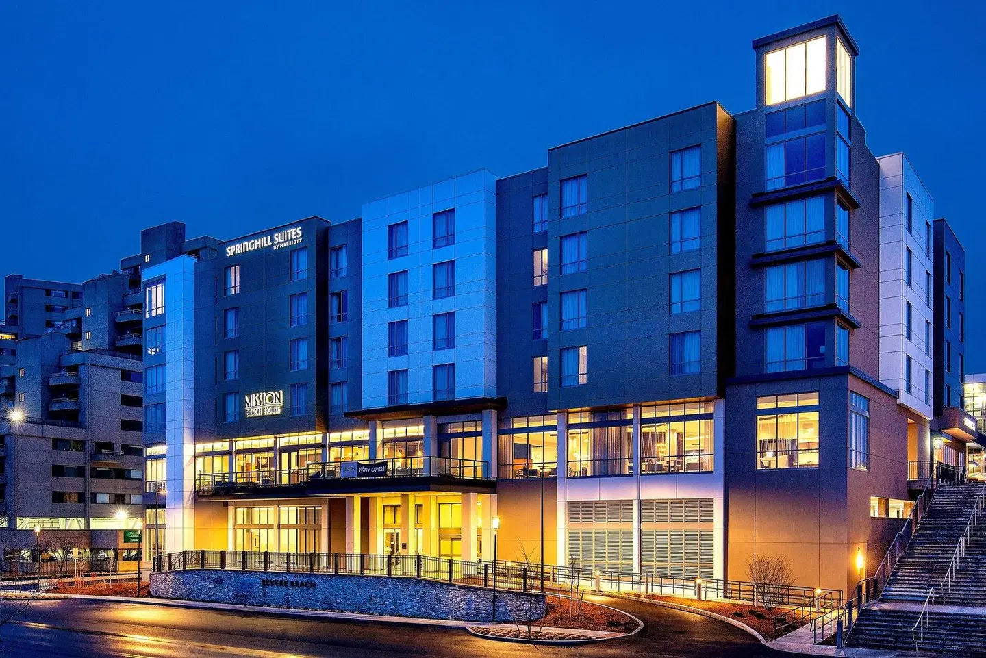 SpringHill Suites Boston Logan Airport Revere Beach EXTERIOR