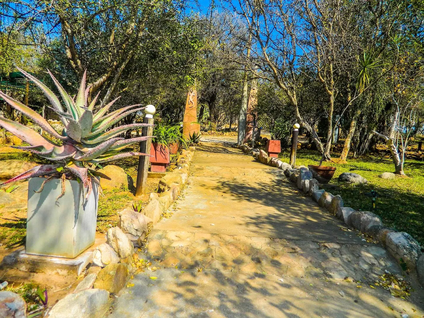 Mali Mali Safari Lodge Garten