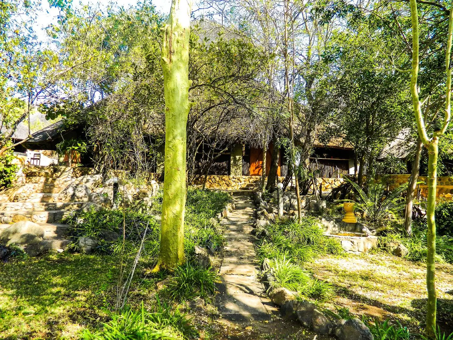 Mali Mali Safari Lodge Garten