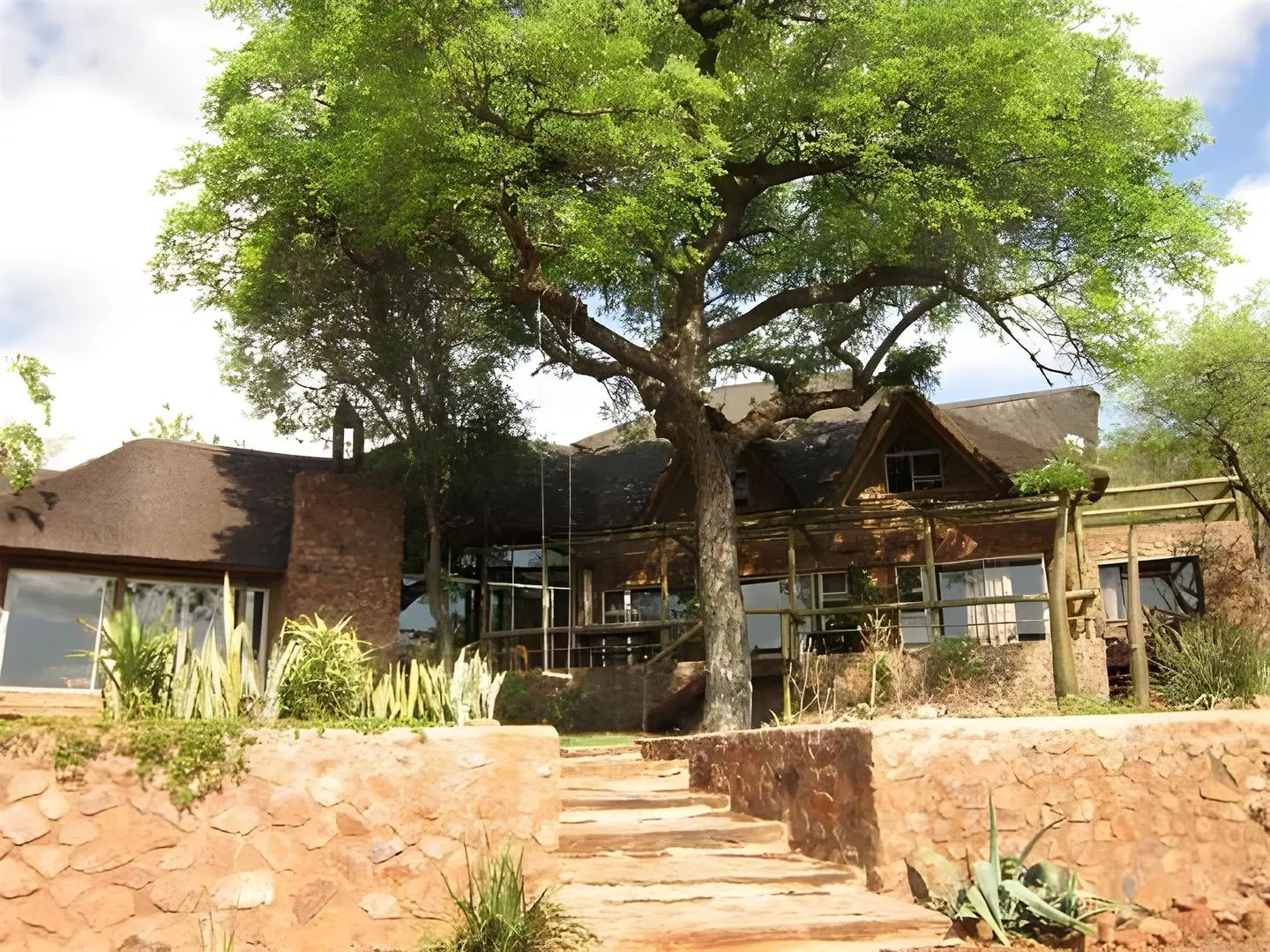 Marula Cottage Guest Lodge Terrasse