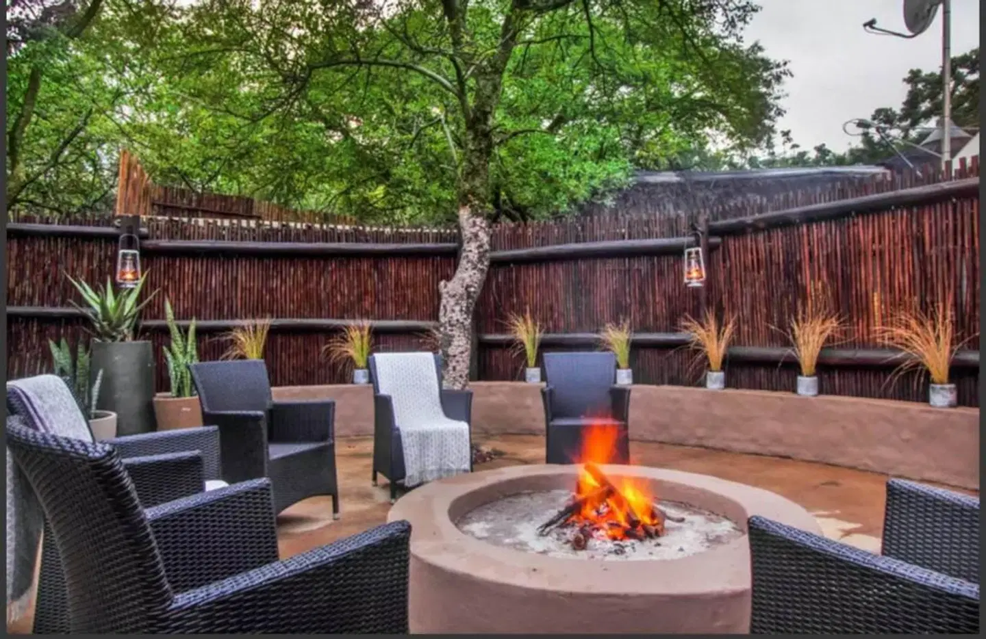 Itaga Luxury Private Game Lodge Terrasse