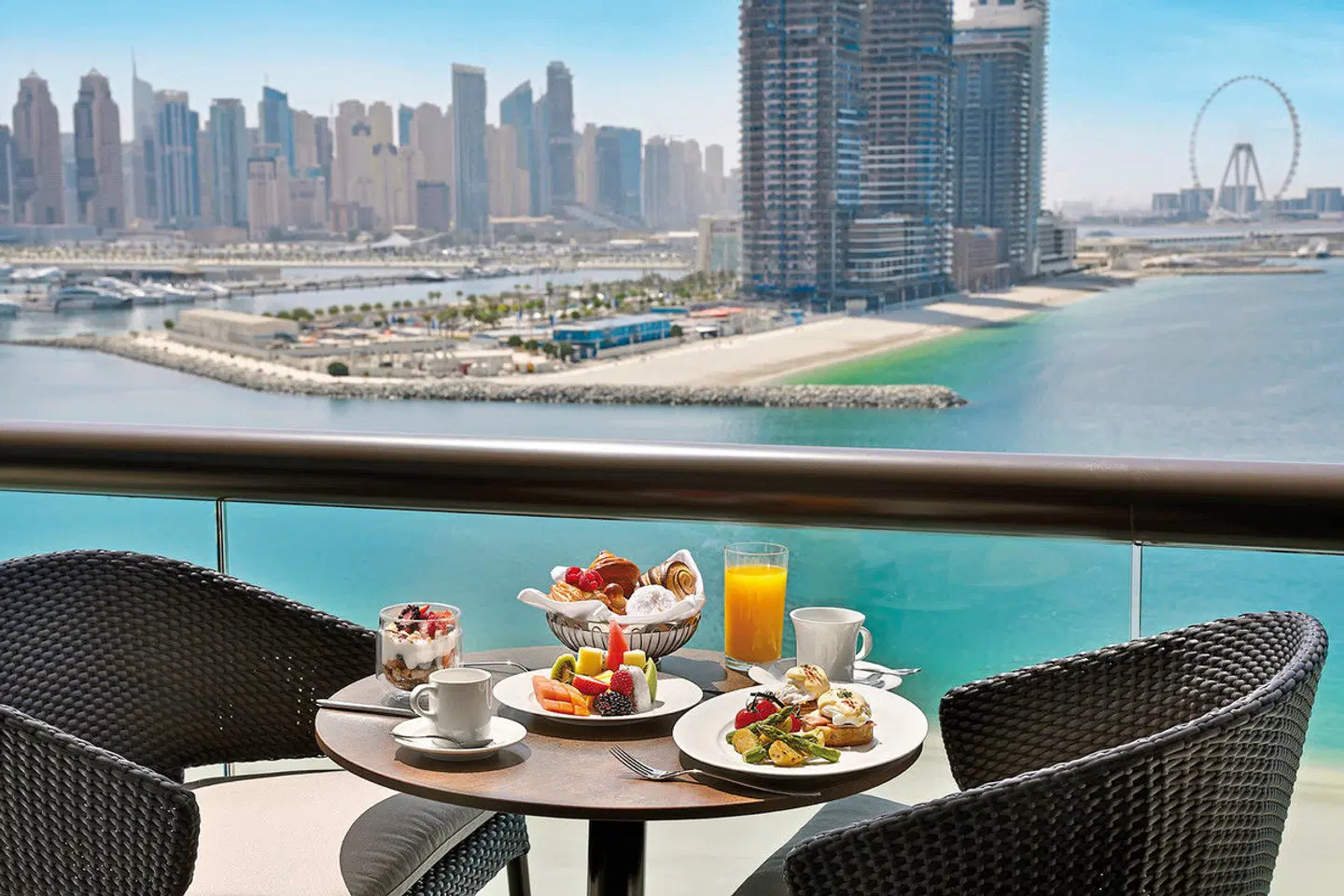 Marriott Resort Palm Jumeirah Dubai Terrasse