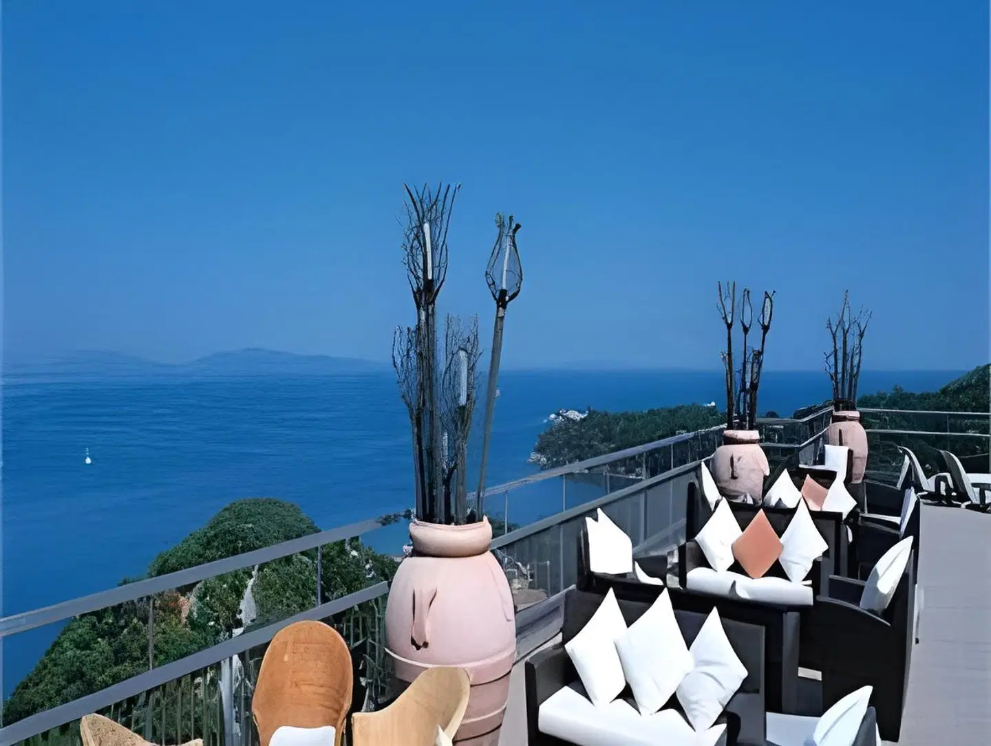 Grand Hotel Elba International Terrasse