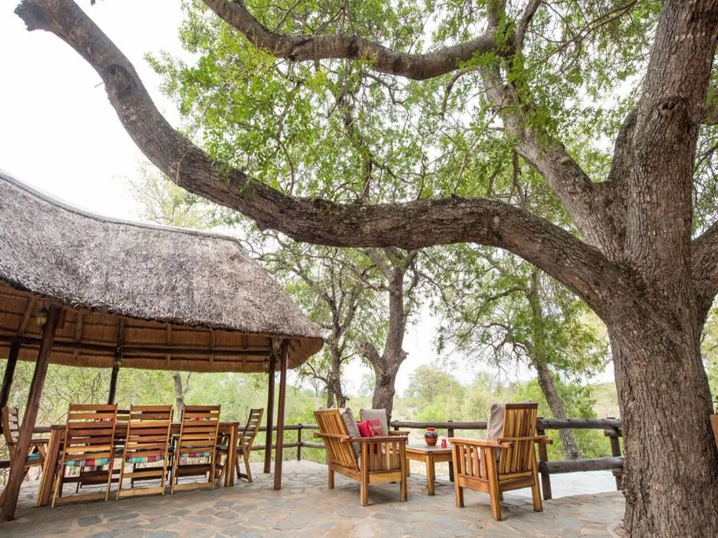 Ku Sungula Safari Lodge (Miriam Safari's t/a) Terrasse