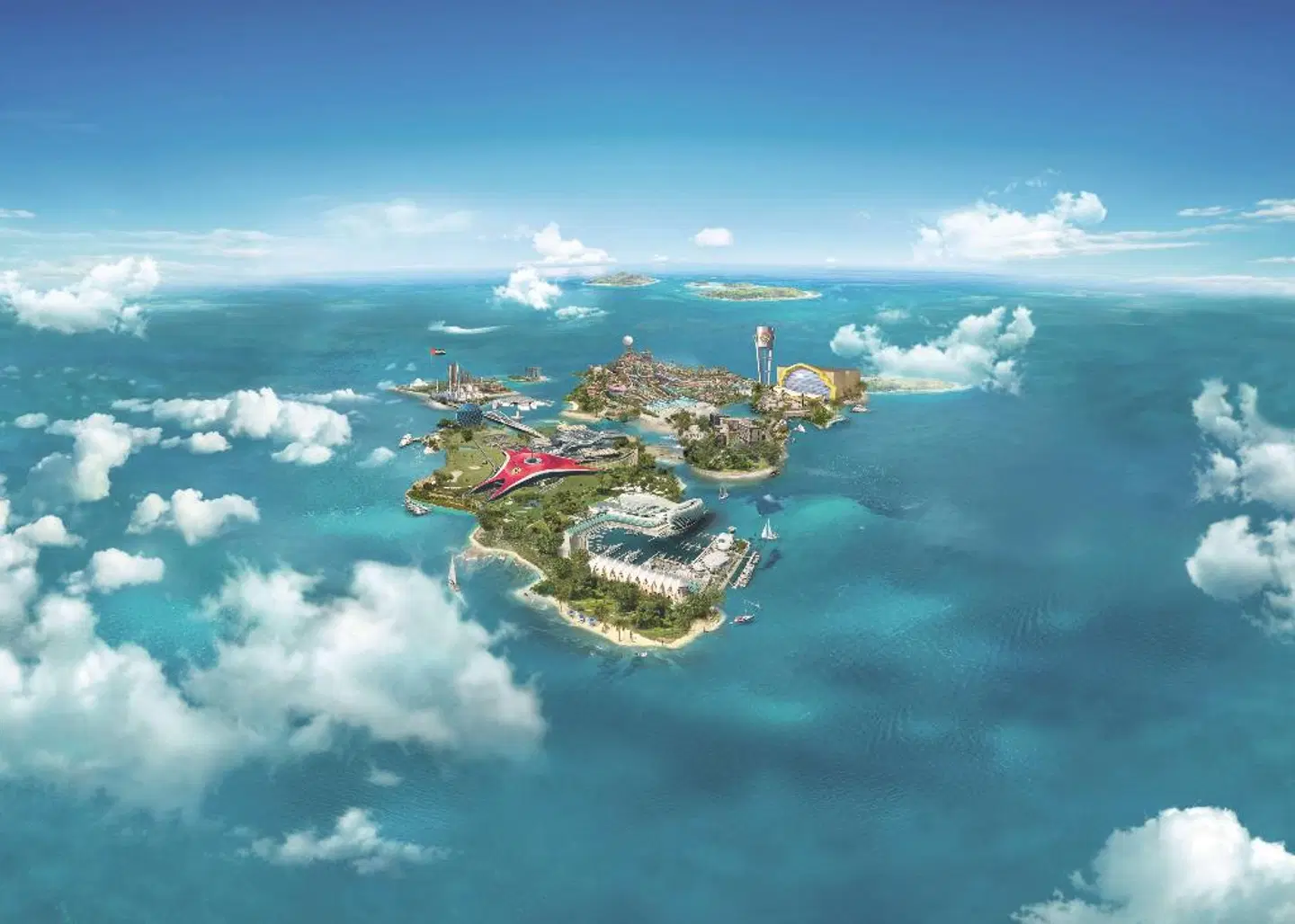 Yas Plaza Mangroves by IHG Landkarte