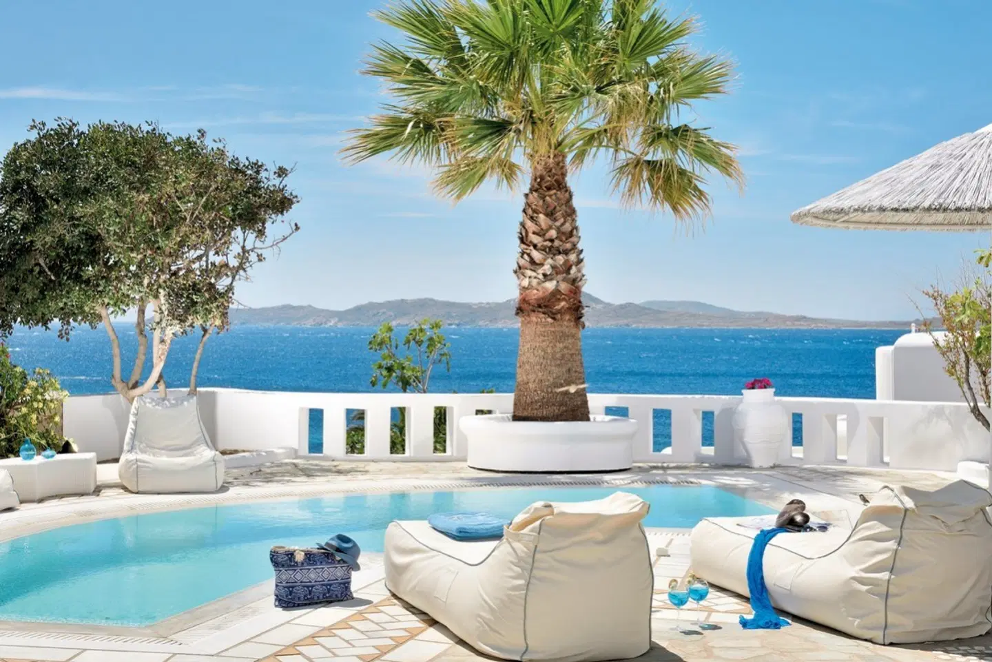 Saint John Hotel Villas & Spa Terrasse