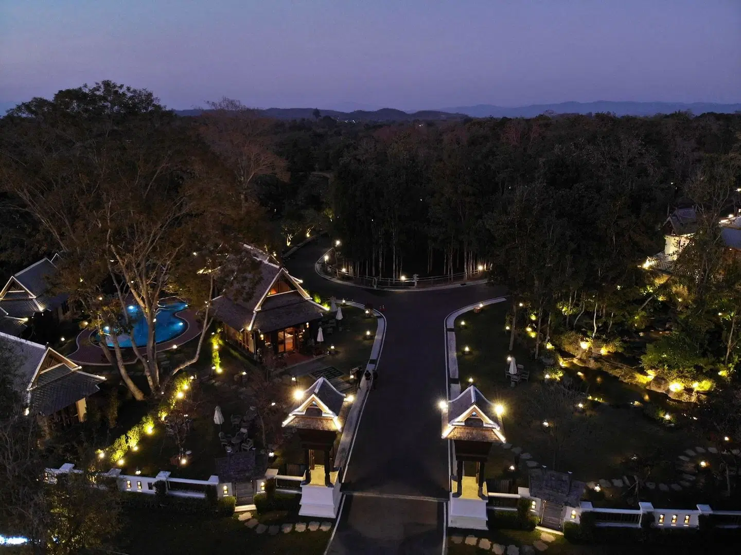 Ruean Racha Resort Terrasse