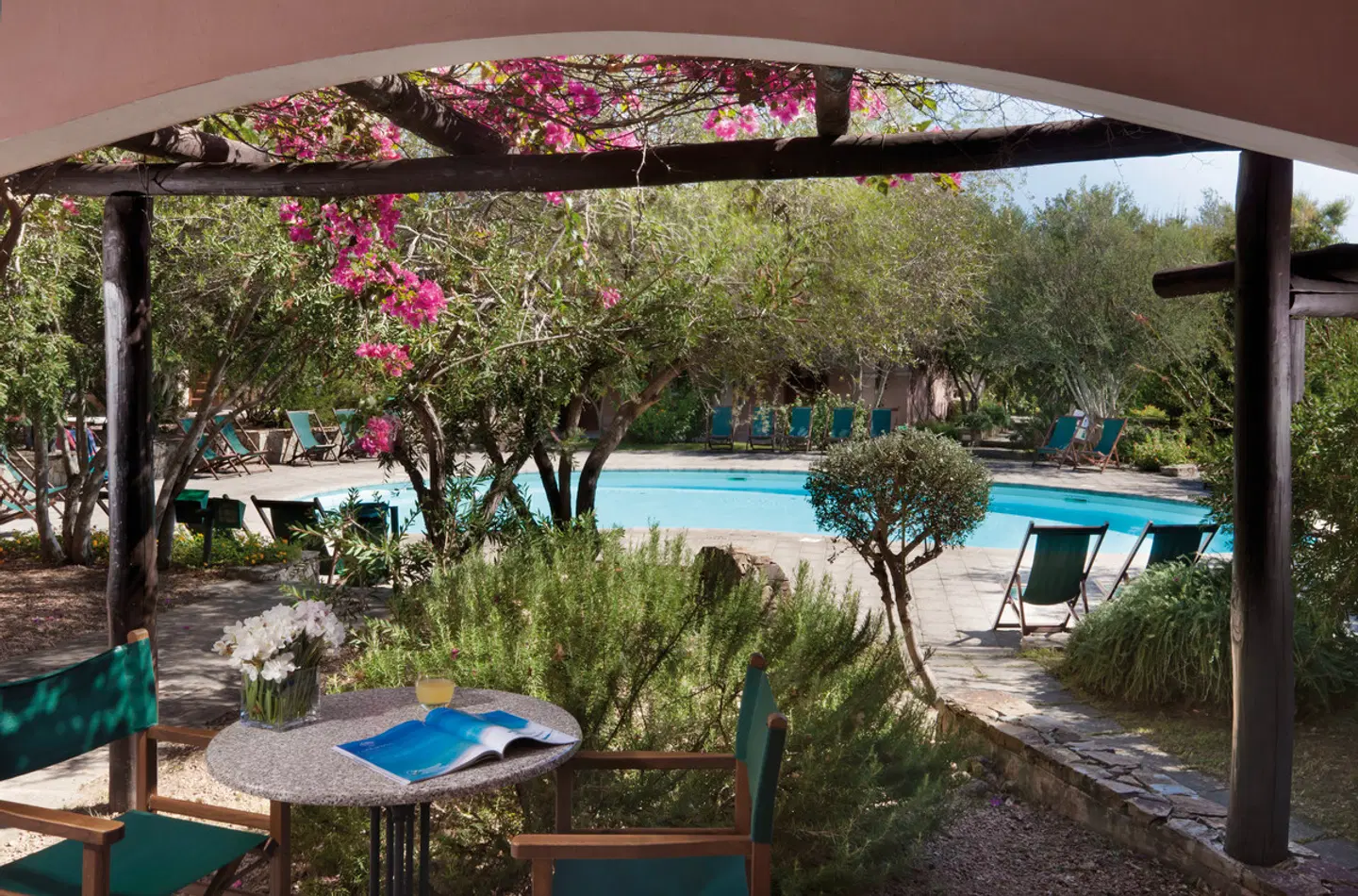 Residence Cala di Falco Garten